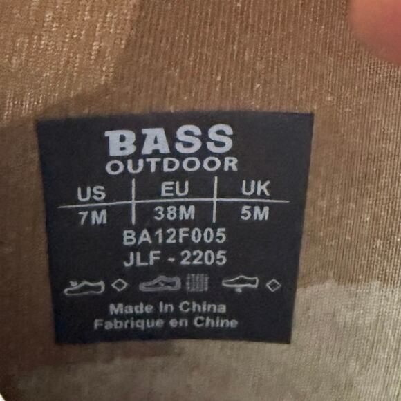 Bass Outdoor Field Rain Boot Size US 7 Green Camo Knee High Techwear Utility New - Picture 11 of 15